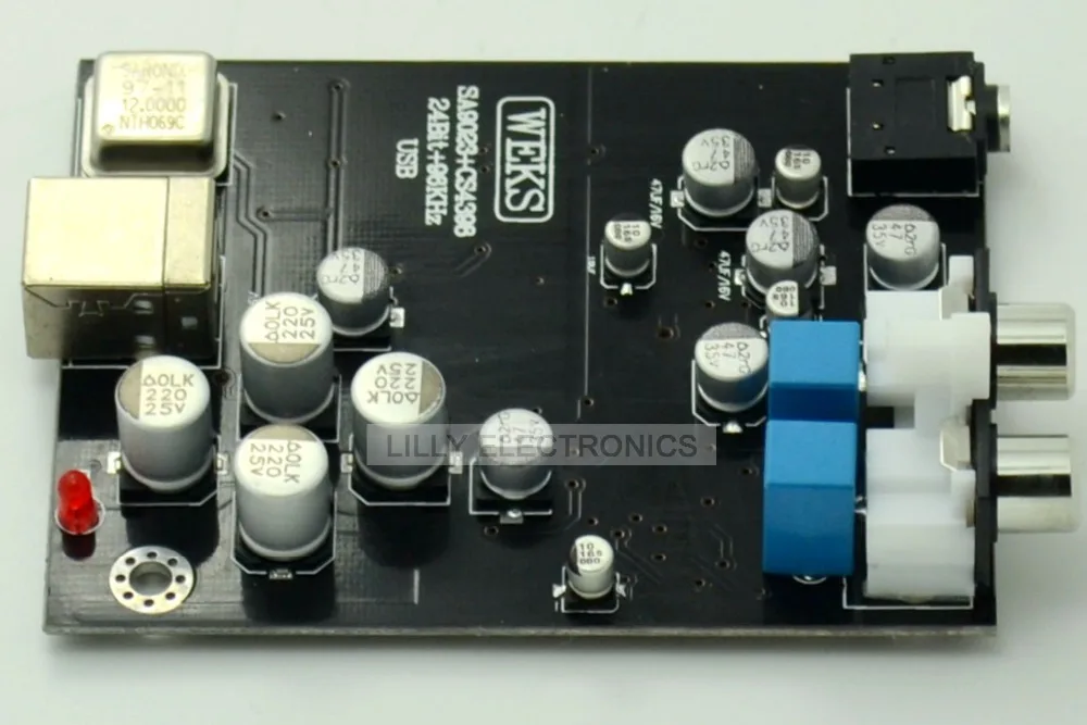 USB 2 0 SA9023 + CS4398 OPA2132 декодер плата 24BIT 96 кГц|usb 2.0|usb decoder boardusb |