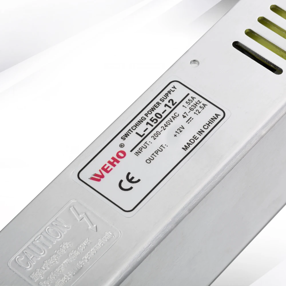 (L-150-12) трансформатор 220V работающего на постоянном токе 12 В в 150W 12.5A постоянного