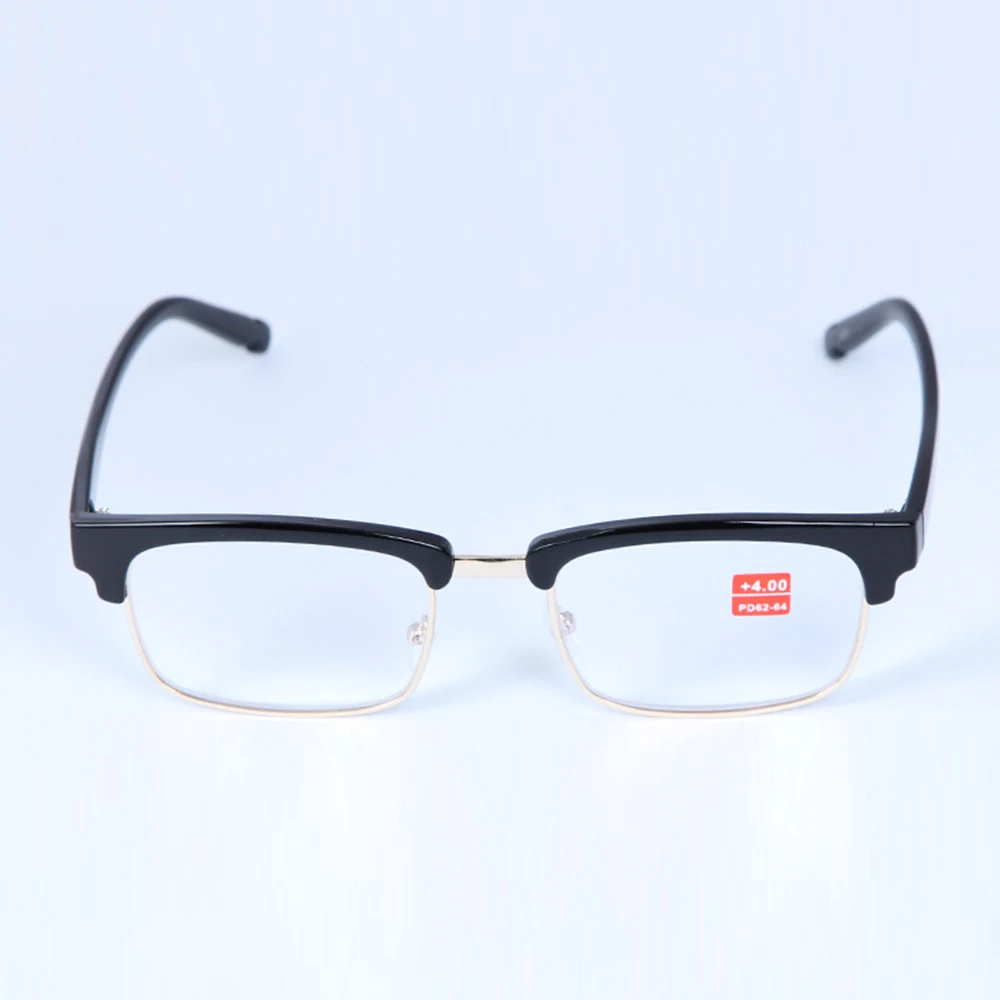 Очки для чтения с квадратной черной оправой мужчин и женщин аксессуар