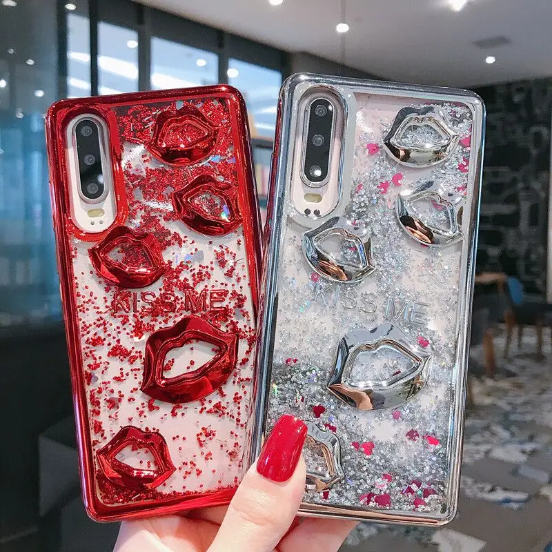 Чехол для Samsung galxy S10 Lite Жидкий чехол с блестками и зыбучим песком Plus |
