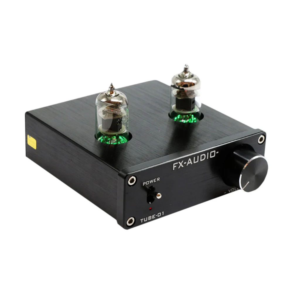 FX Audio TUBE 01 Tube Предварительный усилитель предусилитель Bile Preamp 6J1 вакуумная трубка