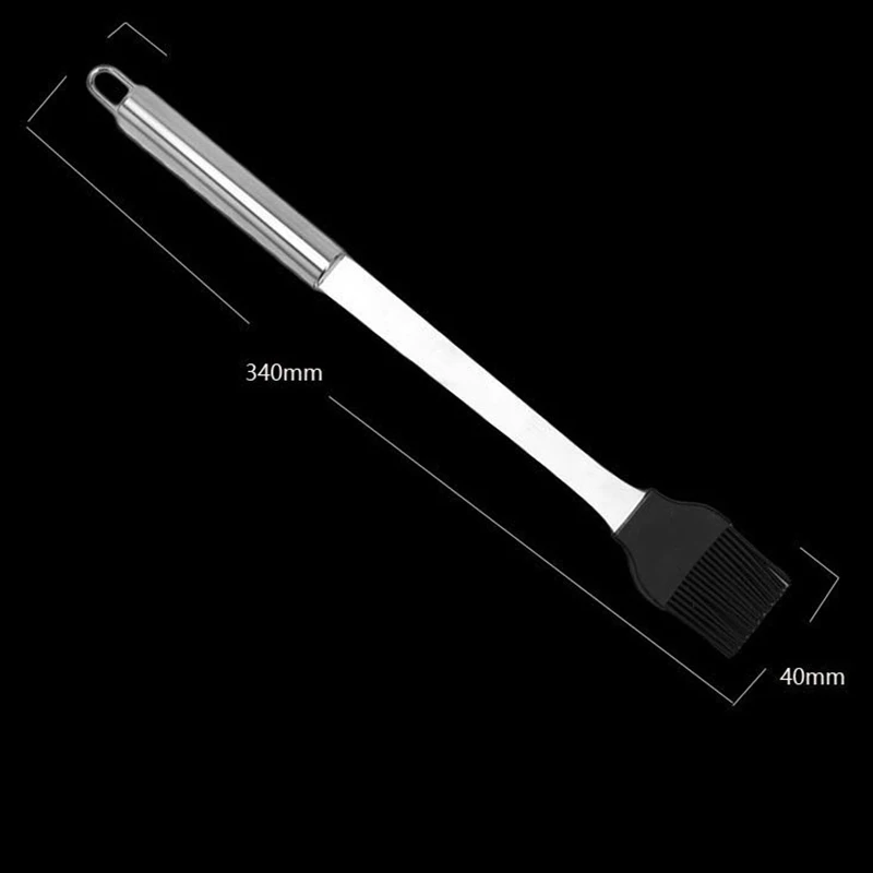 5pcs/set BBQ Tools Set Stainless Steel Brush Knife Fork Shovel Food Clip with Storage Bag Barbecue Kit |