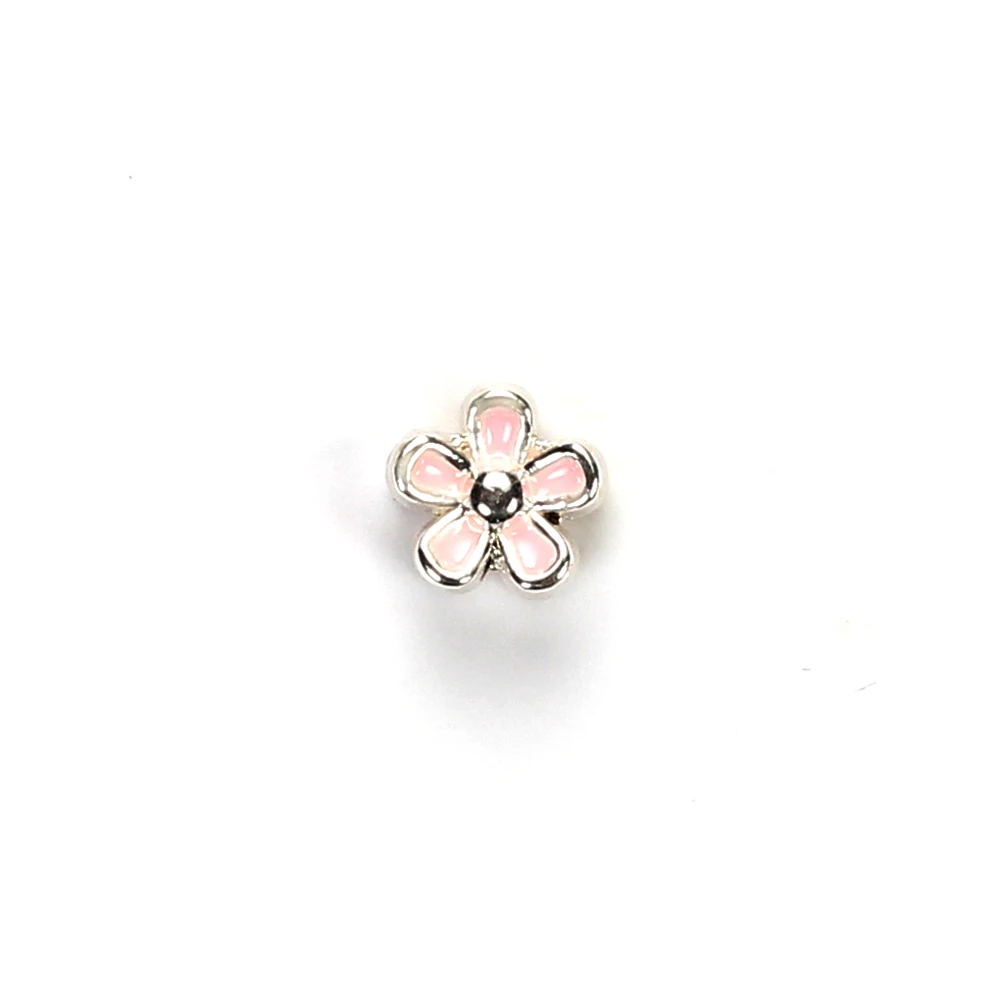 Винтажные бусины MEIBEADS из цинкового сплава роспись цветок разделитель для