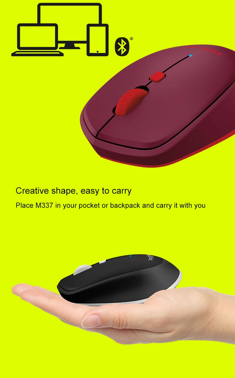 Беспроводная игровая Bluetooth мышь для геймеров, мышь для ПК, оригинальная эргономичная оптическая мышь для отслеживания, офисная