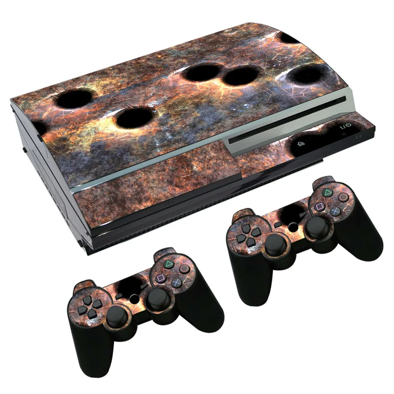 Индивидуальная дизайнерская наклейка для кожи наклейка для PS3 Fat playstation 3 консоль и контроллеры для PS3 Fat Skins Наклейка виниловая пленка