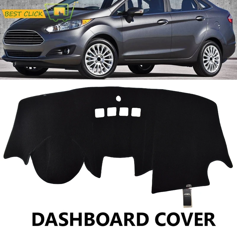 Чехол Xukey для приборной панели Ford Fiesta MK6 2009 2012 2013 2014 2016 2017 2018|mk7|mk7 ford |