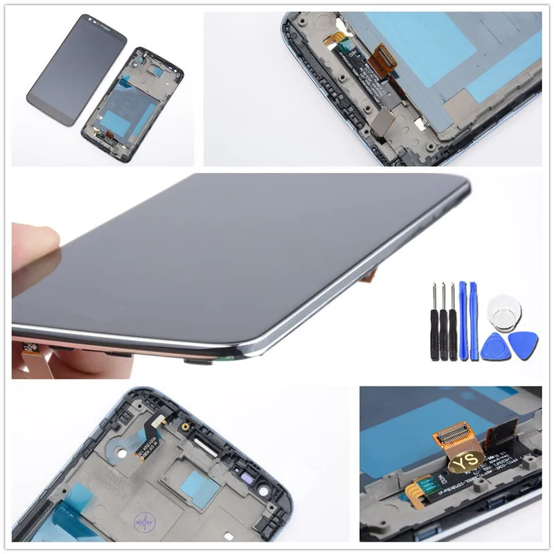 Sinbeda 100% строгий тест 5 2 ''LCD для LG Optimus G2 Дисплей D802 D805 LCD кодирующий