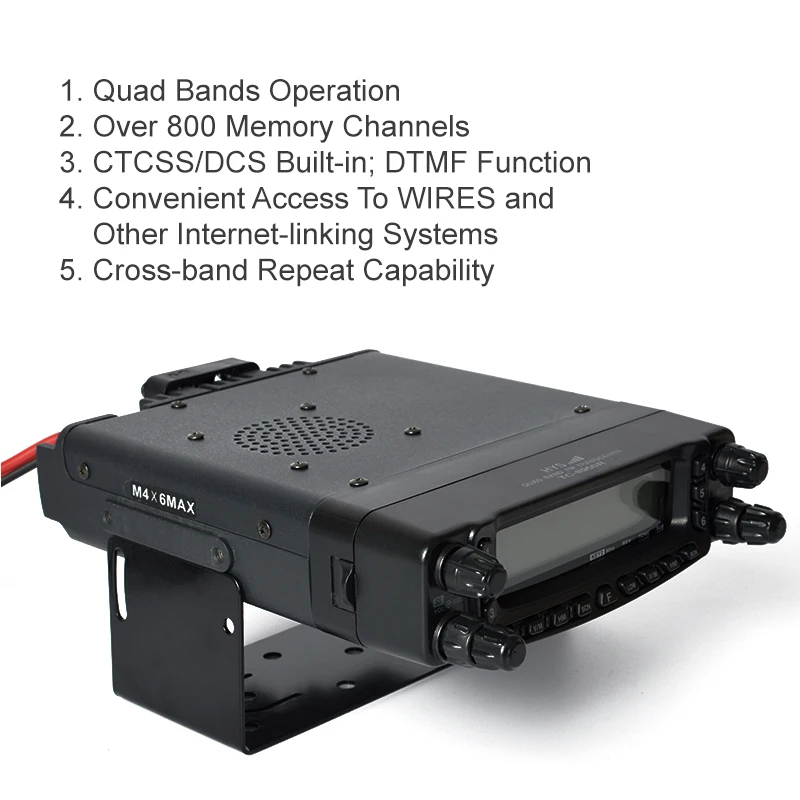 HYS HF/vhf/uhf двухдиапазонный мобильный радио 144/430 мГц трансивер автомобиля рация