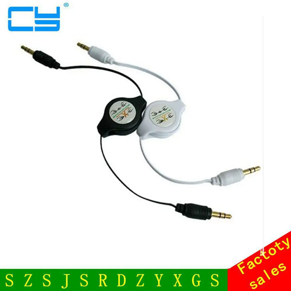1 м аудиокабель aux линейные шнуры штекер 3 5 до мм стрейч для Ipod mp3 iphone psp каждый