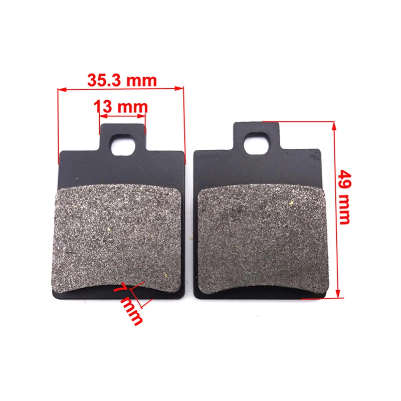 XLSION Motorcycle Brake Shoes Disc Pads For Motocross ATV 150cc 200cc 250cc 300 cc Taotao Sunl Roketa 4 wheeler | Автомобили и