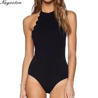2019 push up new feminino swimwear halter top swimming suit one piece swimsuit solid sexy women bathing suit plus size s 4xl