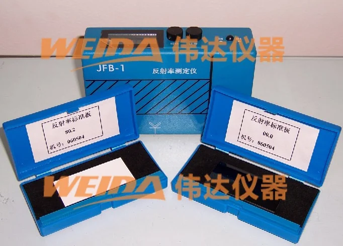 

JFB-I portable reflectivity tester for determination of coating coverage / contrast ratio