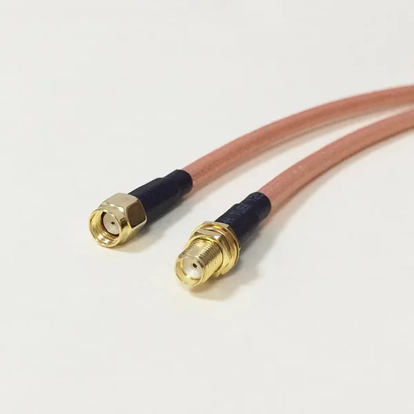 Модемный коаксиальный кабель RP-SMA Штекерный разъем Переключатель SMA Гнездовой RG142