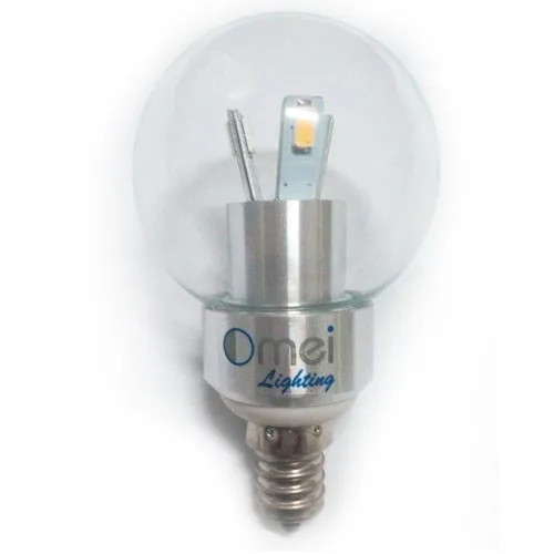 LED 3W E12 канделябры База свеча свет 40 Вт люстра Глобус лампа 6 Pack|Светодиодные чипы| |
