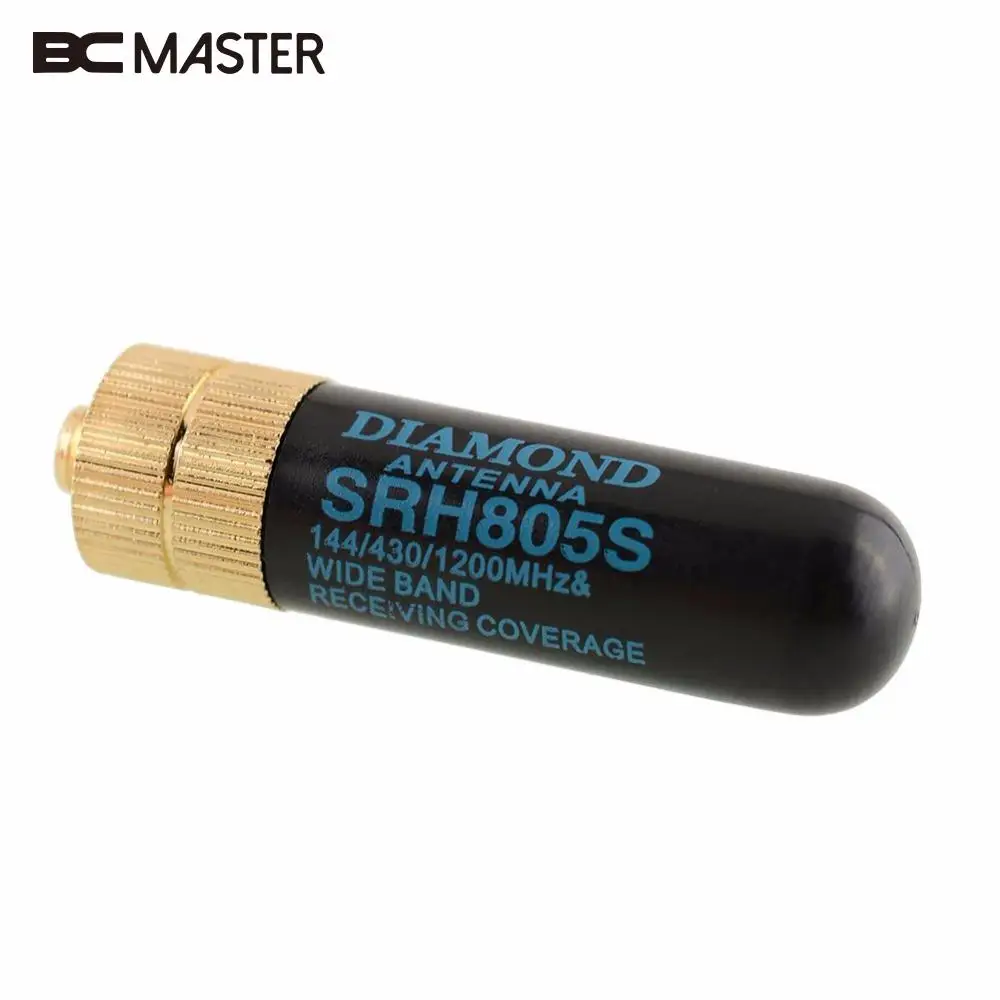 BCMaster Двухдиапазонная UHF + VHF SRH805S SMA Женская антенна для TK3107 2107 Puxing Quansheng Baofeng Walkie|uhf