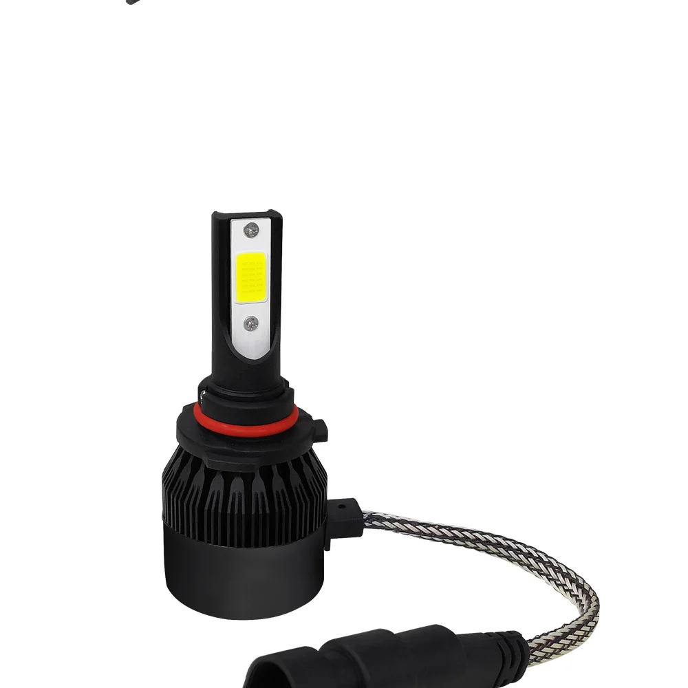 Roadsun авто аксессуары C6 головной светильник светодиодный H7 H4 H1 H11 9005 9006 HB4 HB3 светодиодный светильник лампы 7200LM 6000K 72W фары для автомобиля Тюнинг светильник Инж