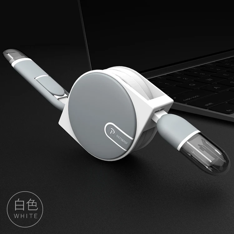 OATSBASF Выдвижной USB C для samsung galaxy Note 9 S9 Plus One plus 6 кабель Тип C зарядное устройство для One Plus 5T Xiaomi mi x 2 2S