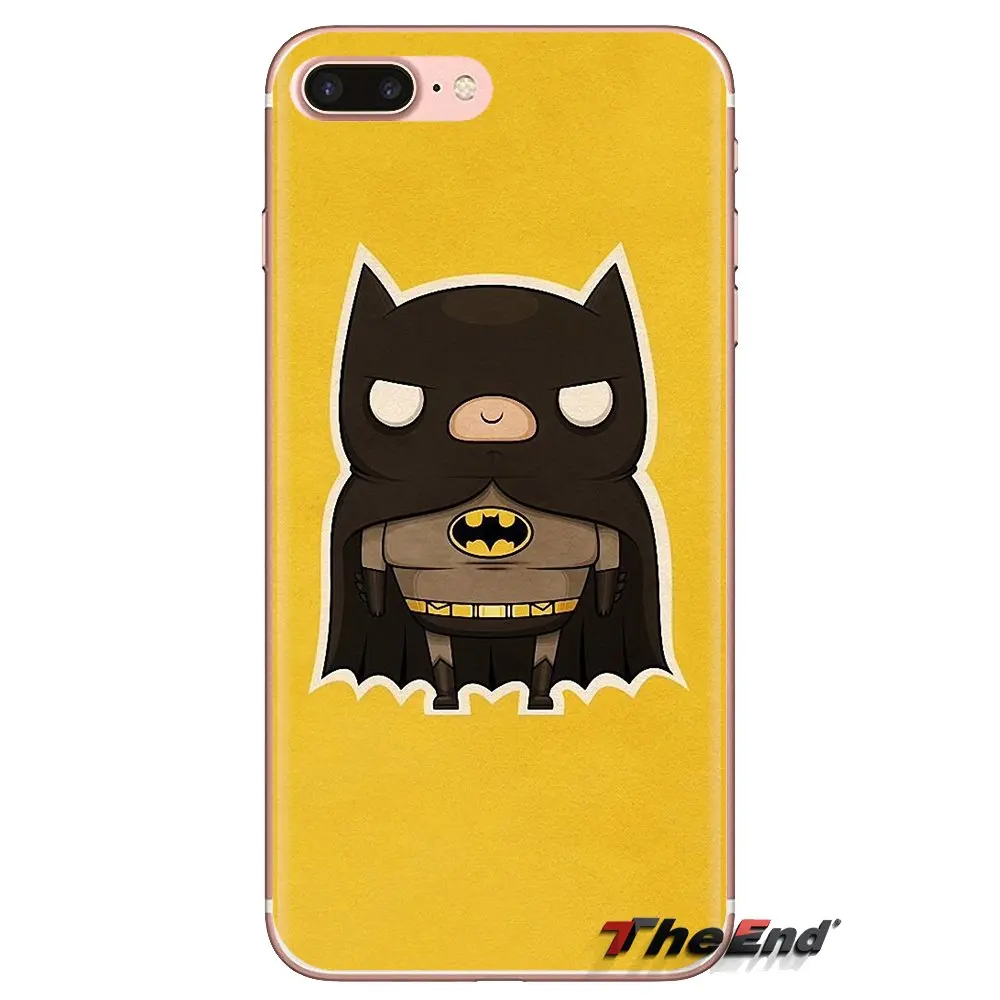 Прозрачный чехол из ТПУ для Samsung Galaxy S3 S4 S5 Mini S6 S7 Edge S8 S9 S10 Plus Note 3 4 5 8 9 Comics funny batman |