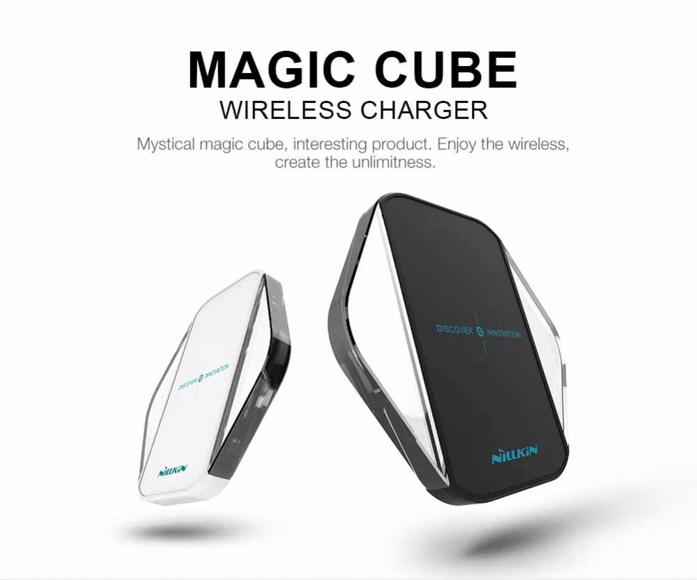 Беспроводное зарядное устройство NILLKIN Qi Smart Quick Charge быстрая зарядка 40% для Samsung galaxy