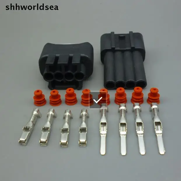 Shhworldsea 4 Pin автомобильного зажигания катушка 11885 женский мужской авто разъем для