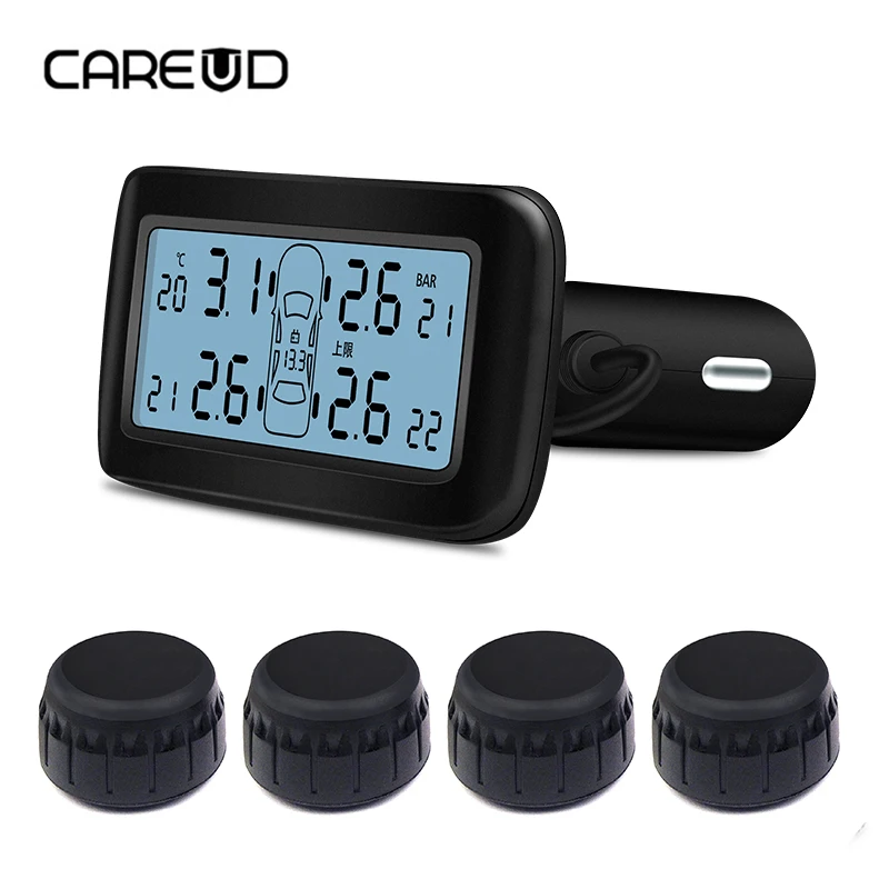 Беспроводная система мониторинга давления в шинах CAREUD D30 TPMS с внешними сменными