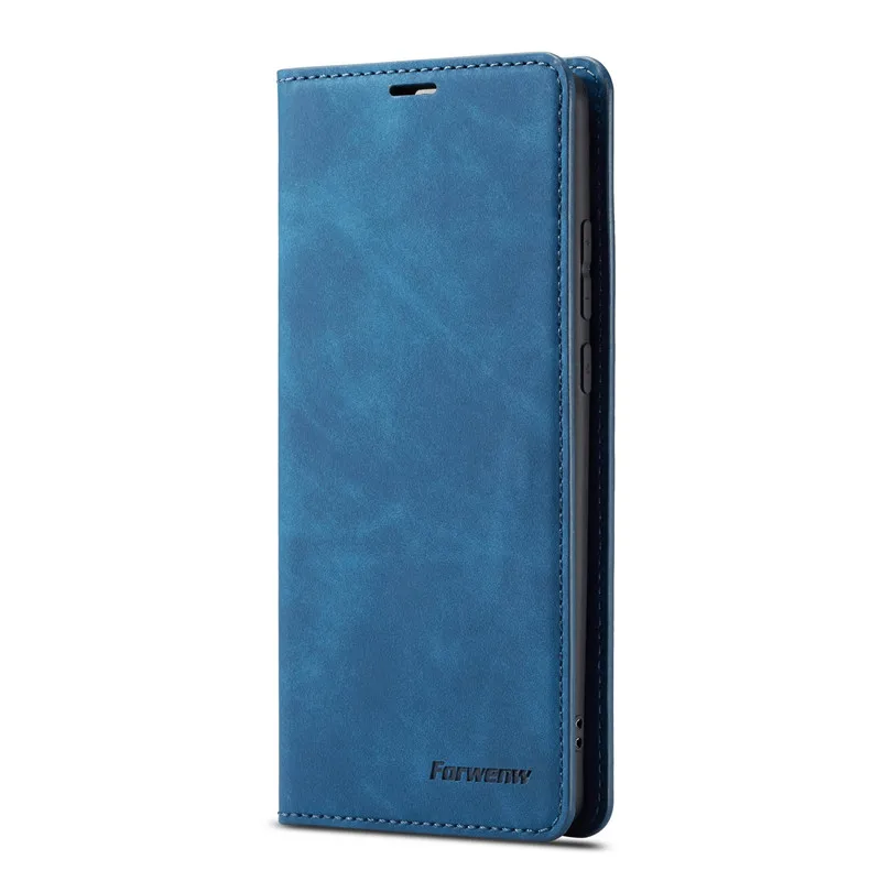 Синий Чехол-книжка для huawei P30 Pro, Магнитный чехол-кошелек для Funda huawei P30 Lite, чехол s, кожаный Винтажный чехол для телефона, чехол для huawei P30 Pro - Цвет: Синий