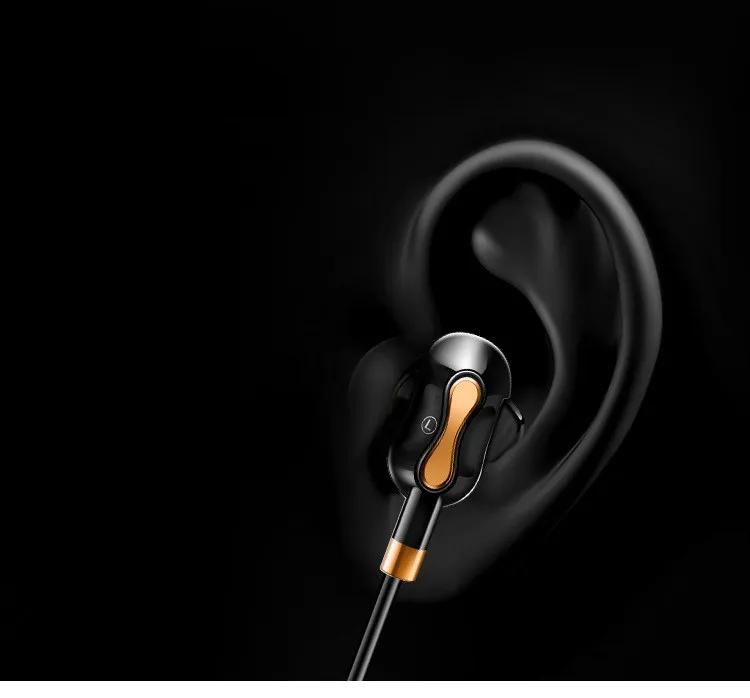 TORTOYO проводной металла стерео бас 3D Hi Fi Surround Спорт Музыка Запуск наушники с