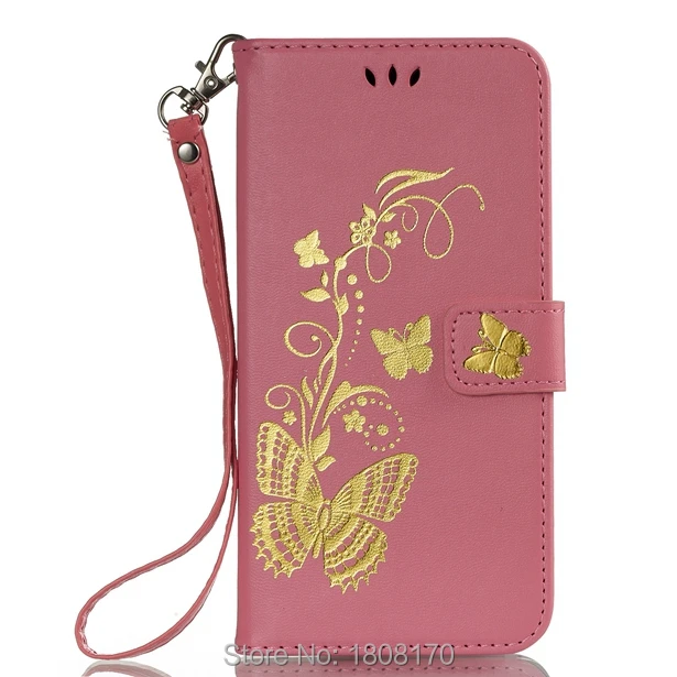 Кожаный чехол кошелек C ku Butterfly для Samsung Galaxy S9 Plus J2 Pro 2018 NOKIA 2 7 9 6 подставка 1