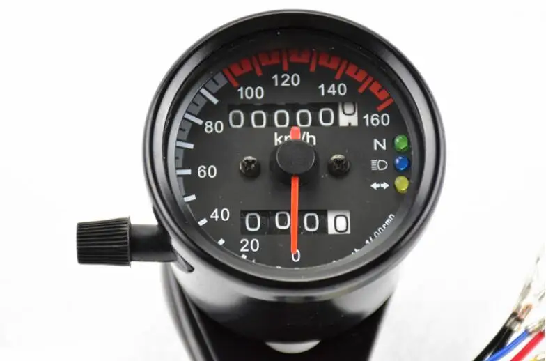 Одометр для мотоцикла велосипеда скутера 12 В 0 160 км/ч|motorcycle speedometer odometer|odometer