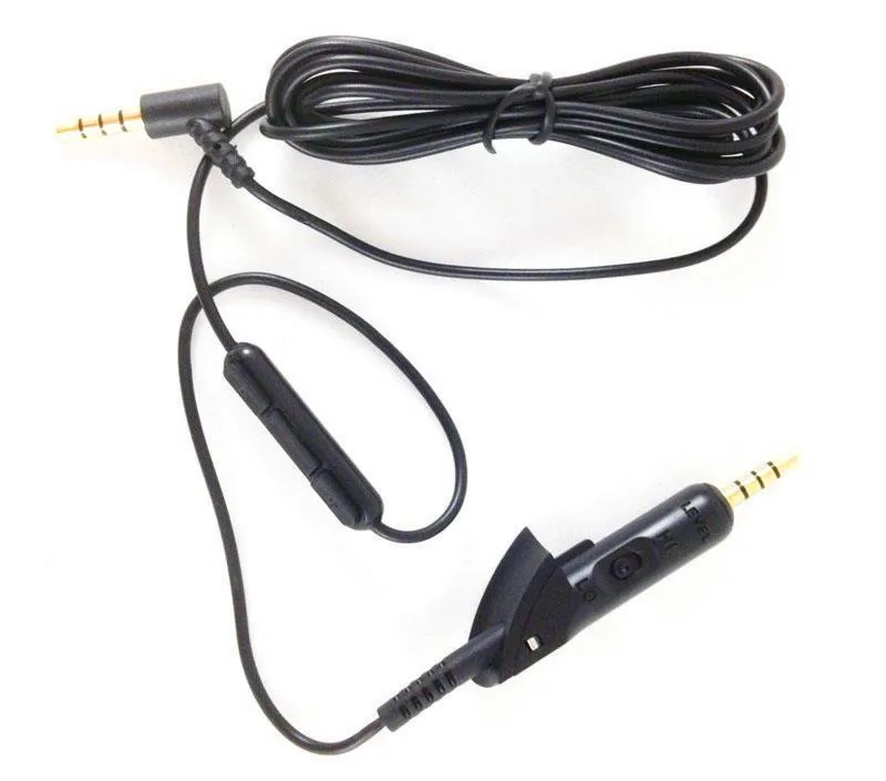 

Replacement Inline Remote Microphone Cable for B o s e QC15 QC 15 QC2 QC 2 Headphone Headset