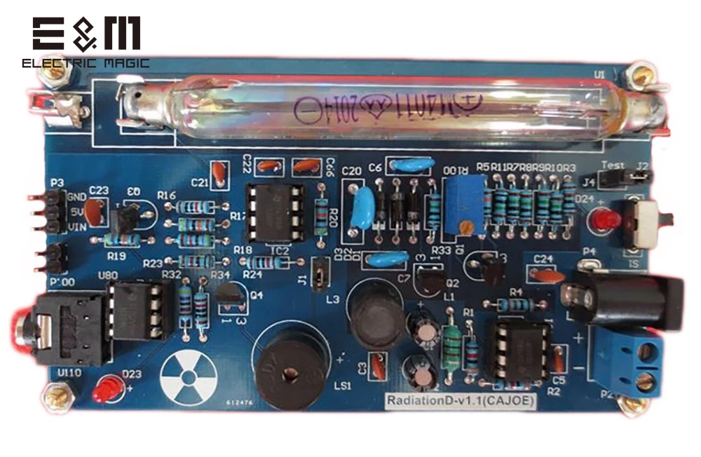 Счетчик Гейгера с портативной ручкой набор сделай сам для детектора ядерного