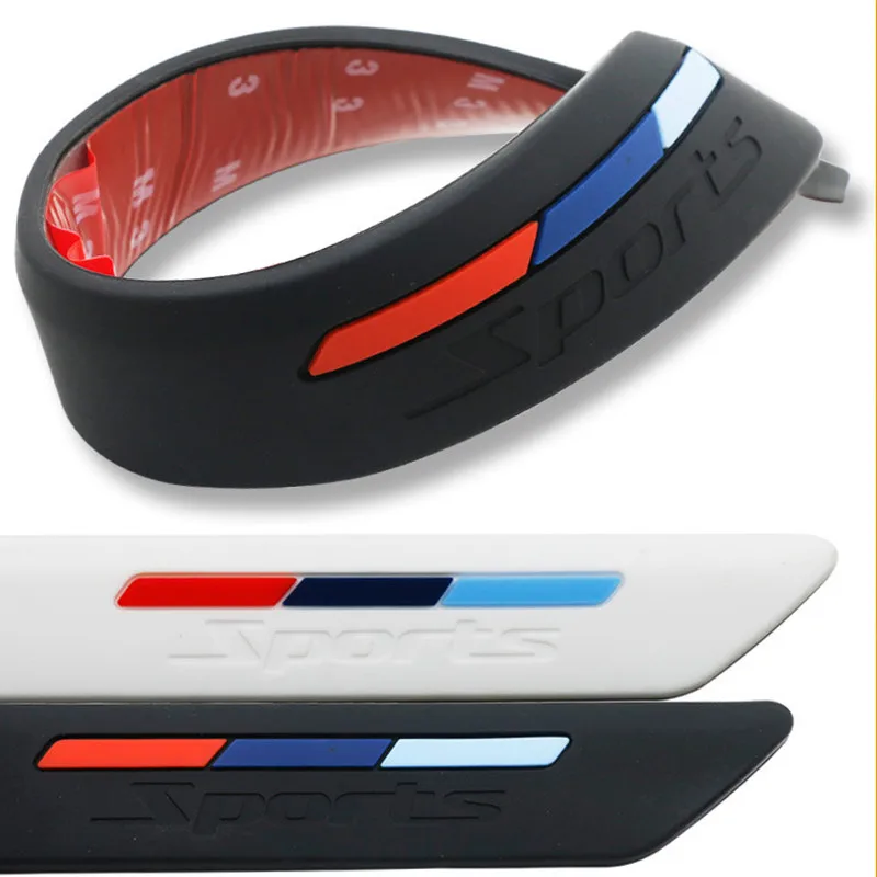 2 шт. автомобильная лента для предотвращения столкновений защита бампера от