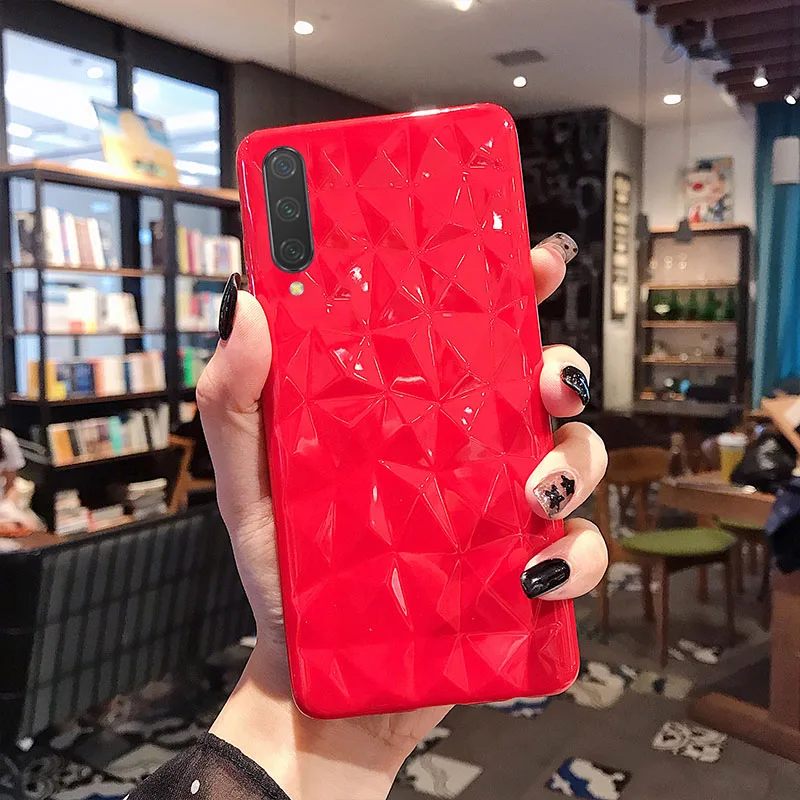 Силиконовый чехол с бриллиантами для Xiaomi mi A3 8 9 Lite 9 SE CC9 9T mi 9T чехол Red mi K20 Pro Note 7 6 Pro Red mi 7A чехол 3D чехол