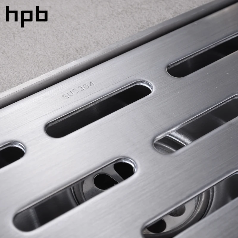 HPB 30x10 см квадратный трап из нержавеющей стали 304 анти запах ванная комната