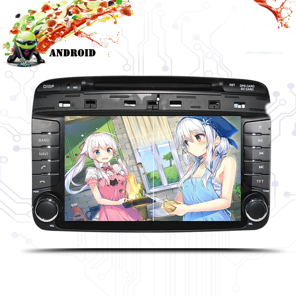 Android 10 04G RAM 64G Восьмиядерный автомобильный dvd плеер GPS навигация 1024*600 экран для KIA
