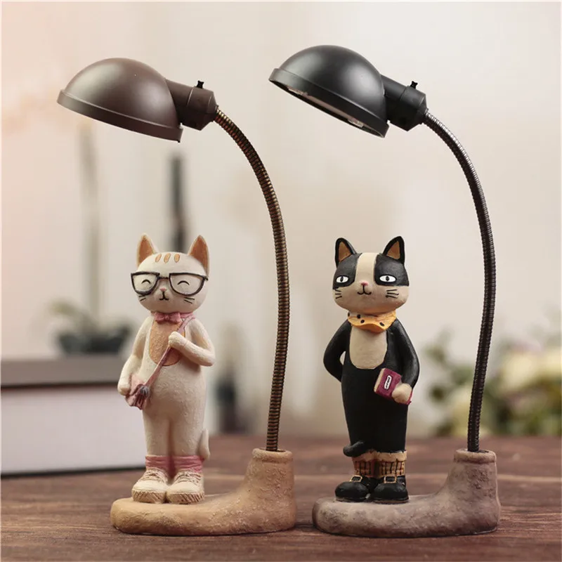 Детский подарок мультяшное украшение полимерные изделия Zakka Nickey кот ночной