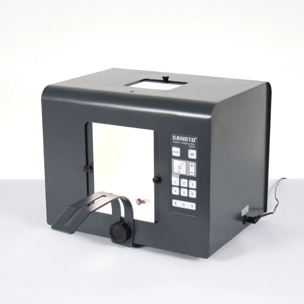 SANOTO светодиодный мини фото фон для студийной фотосъемки с регулируемой яркостью