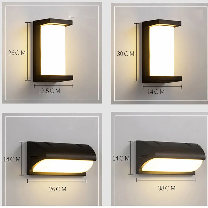 

Led wall light wall lamp wandlamp vanity loft decor stair nordic design bedroom light fixtures modern Garden outdoor waterproof