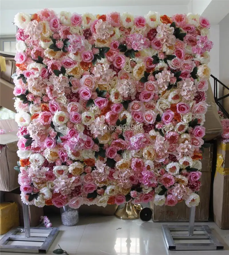 SPR Высокое качество 10 шт./лот свадебный цветок настенный декоративный фон оптом