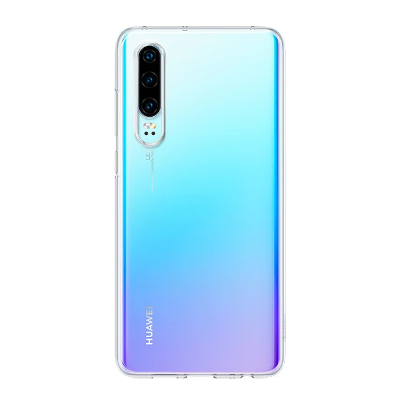 Оригинальный ультратонкий Мягкий ТПУ чехол HUAWEI P30 Pro прозрачный тонкий
