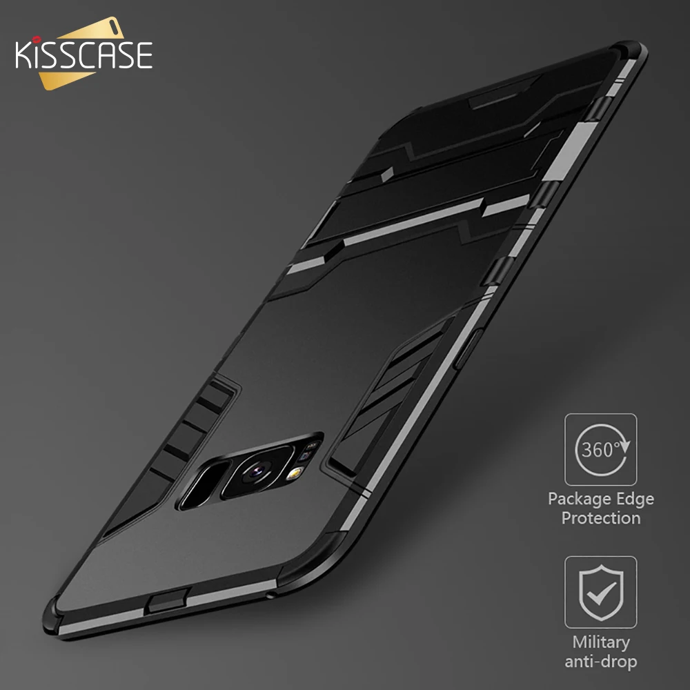 Защитный чехол KISSCASE для Samsung S7/S8/S9/S10/S10E/S10plus комбинированный A6/A7/A8/A9 автомобильный