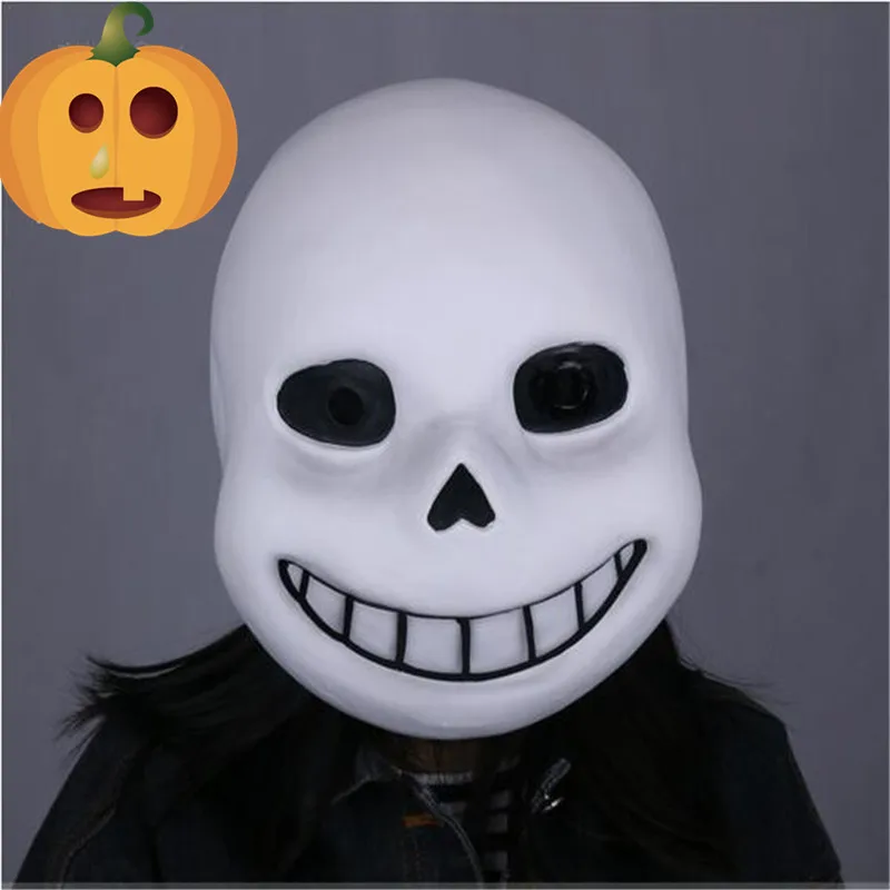 Топ Класс игры Undertale маска жесткий латекс Косплэй без папируса шлем для
