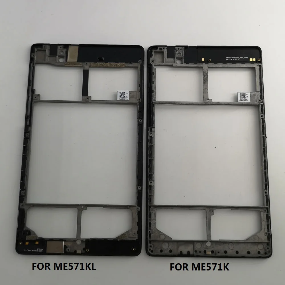 

For ASUS Google Nexus 7 2nd 2013 FHD ME571 ME571K ME571KL K008 K009 LCD touch Screen Supporting Frame Front Bezel Housing parts