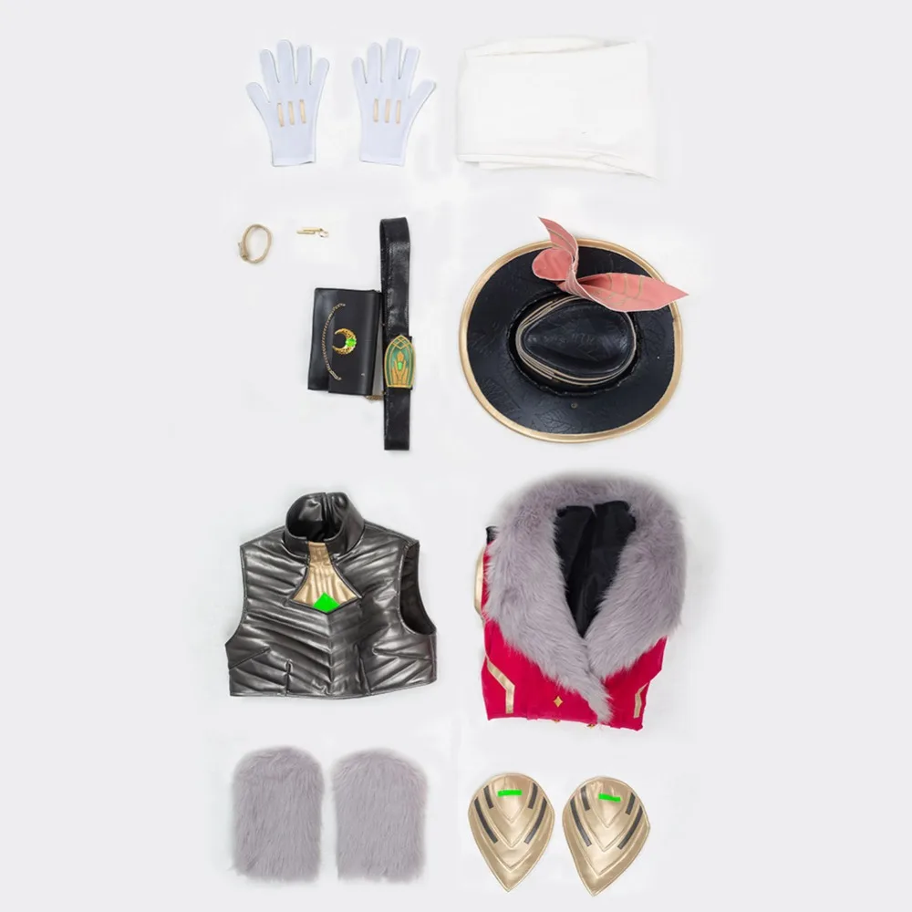 Игра OW Socialite Эш Косплей Костюм Ashe Socialite кожа шапка-скафандр Наряд полный костюм Elizabeth Хэллоуин Карнавальный Костюм