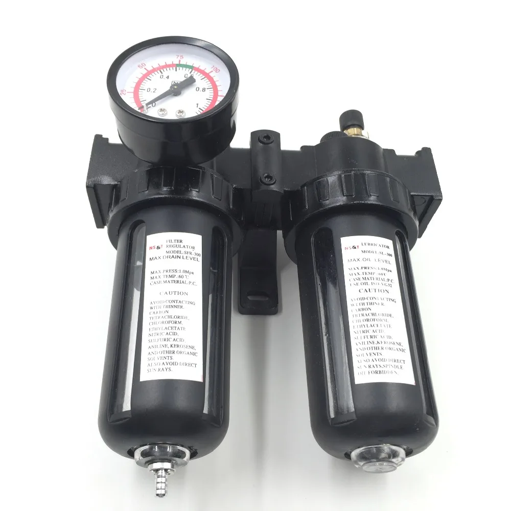 SFC-300 G3/8 ''Пневматический воздушный фильтр Регулятор смазка SL300A BSP 3/8 |