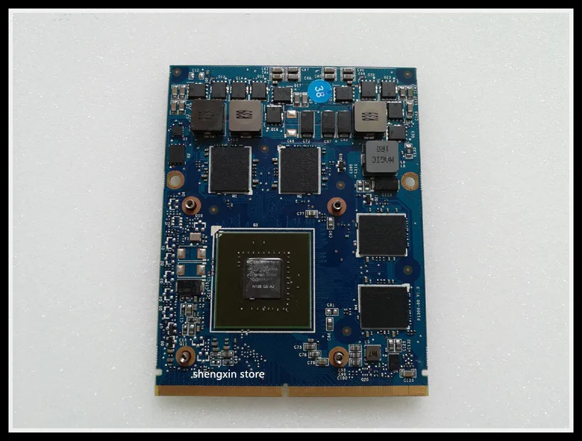 GTX 660M GTX660M видеокарта VGA N13E-GE-A2 2 Гб CN-01HGMN для ноутбука dell Alienware M17X R4 M18X R1 тест
