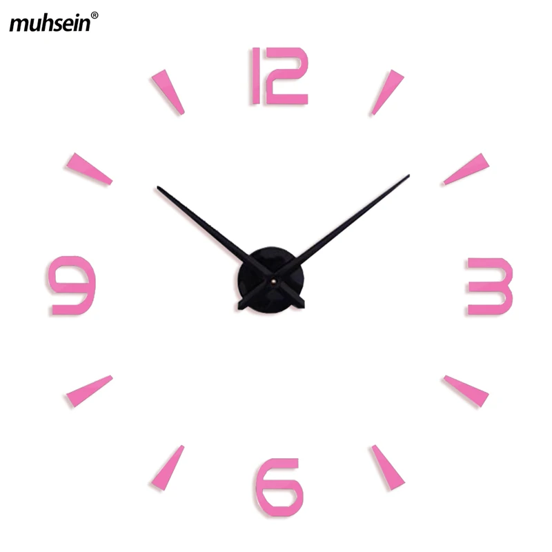 Новинка 2020 настенные часы horloge 3d современный дизайн домашнее украшение гостиная