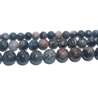 wholesale natural stone green old kambaba round loose beads 6 8 10 mm pick size for jewelry making charm diy bracelet necklace