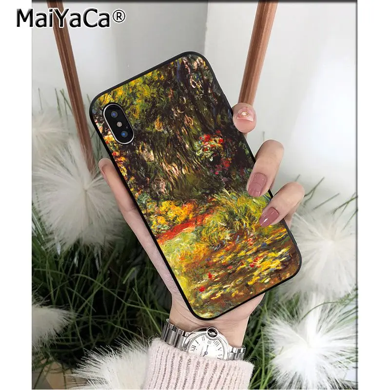 MaiYaCa картины Клода Моне импрессионизма TPU Мягкий силиконовый чехол для телефона