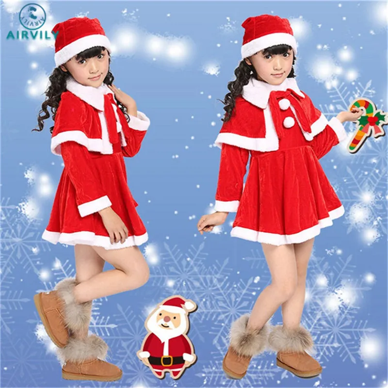 2017 Christmas Baby Romper Boys Girls Xmas Clothes Sets Children Dress Kids Santa Claus Costume Suit With Hats Roupas de natal | Детская